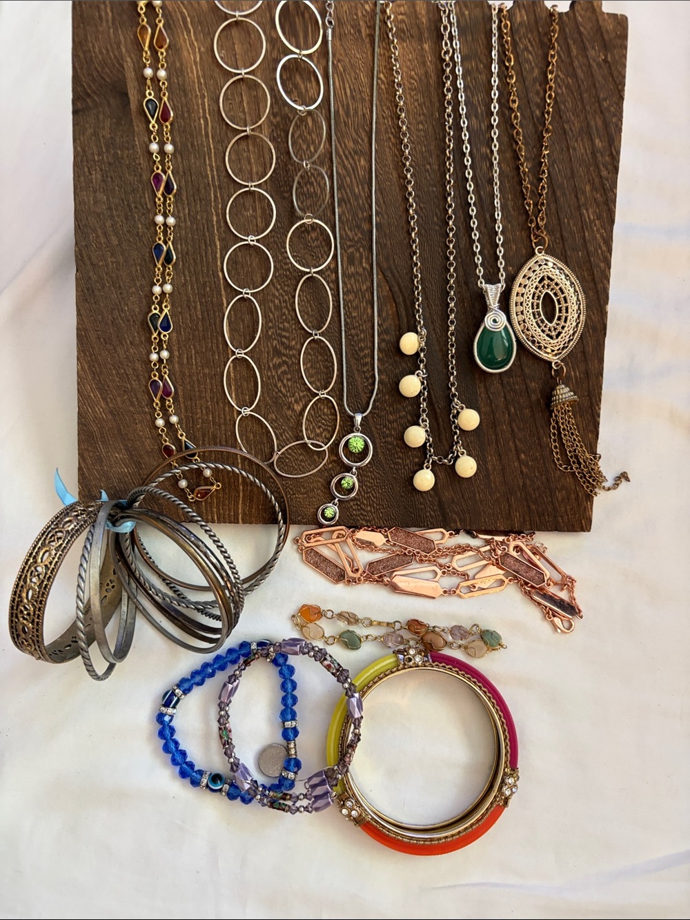 Bangles and Beads - Lot of Necklaces and Bracelets